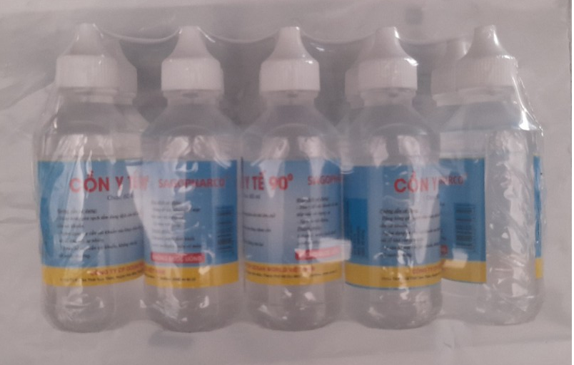 Cồn 90 trắng (lốc 10c/c60ml)