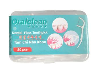 Tăm Chỉ Nha Khoa Oralclean hộp (h50c)(PC)