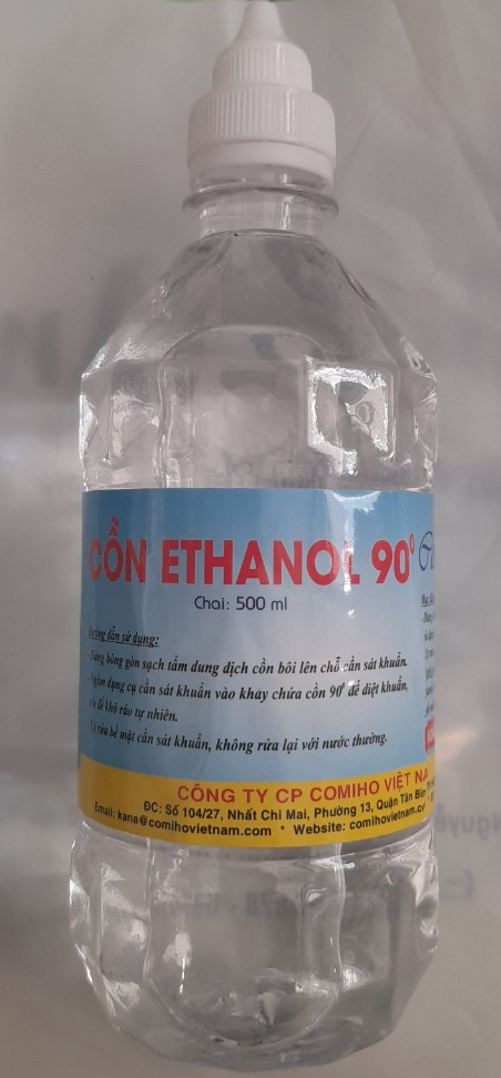 Cồn 90 trắng c500ml