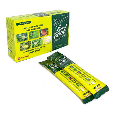 Bột sủi thanh nhiệt Live cool (h10g)