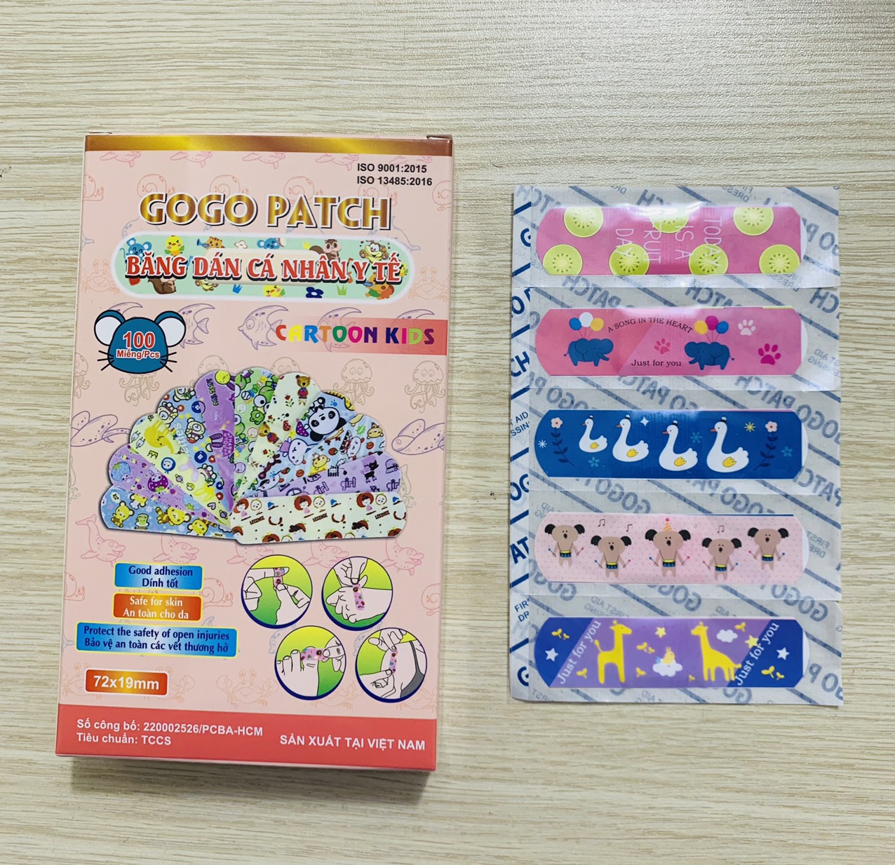 BCN GOGO PATCH IN HÌNH 19X72MM (h100m)