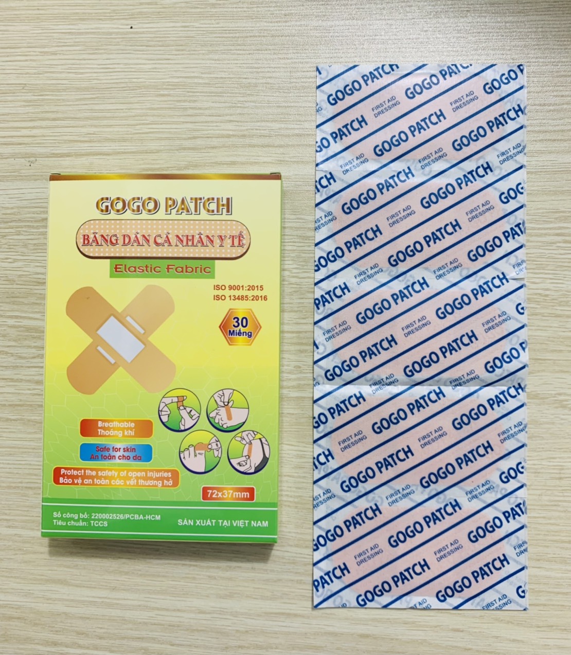 BCN GOGO PATCH 3.8X7.2CM (h30m)