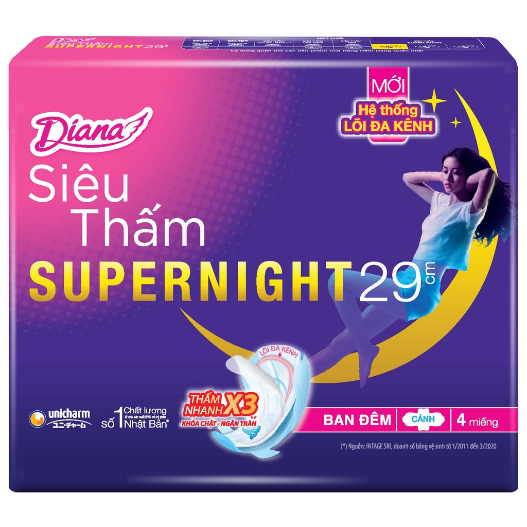 BVS Diana Super Night Ban đêm 29cm (lốc 6 bịch)