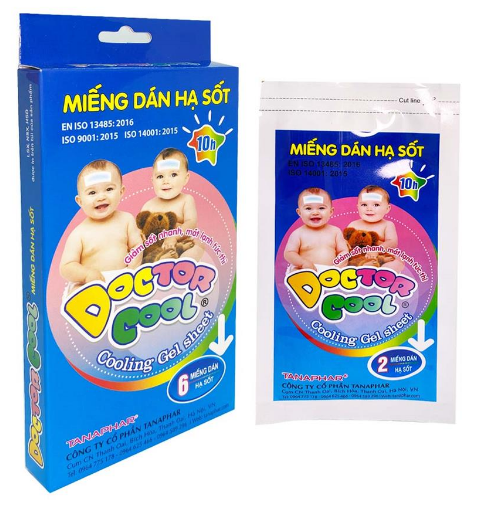 Dán hạ sốt Doctorcool (h6 miếng)(PC)