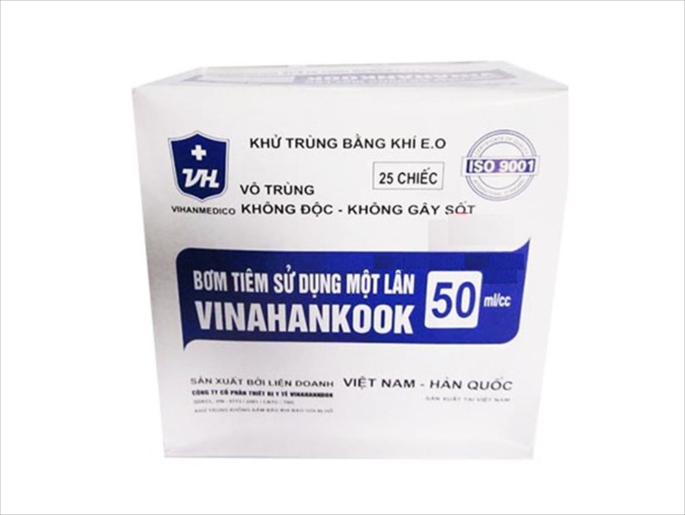 Bơm Tiêm 50cc Aên h25ống(PC)