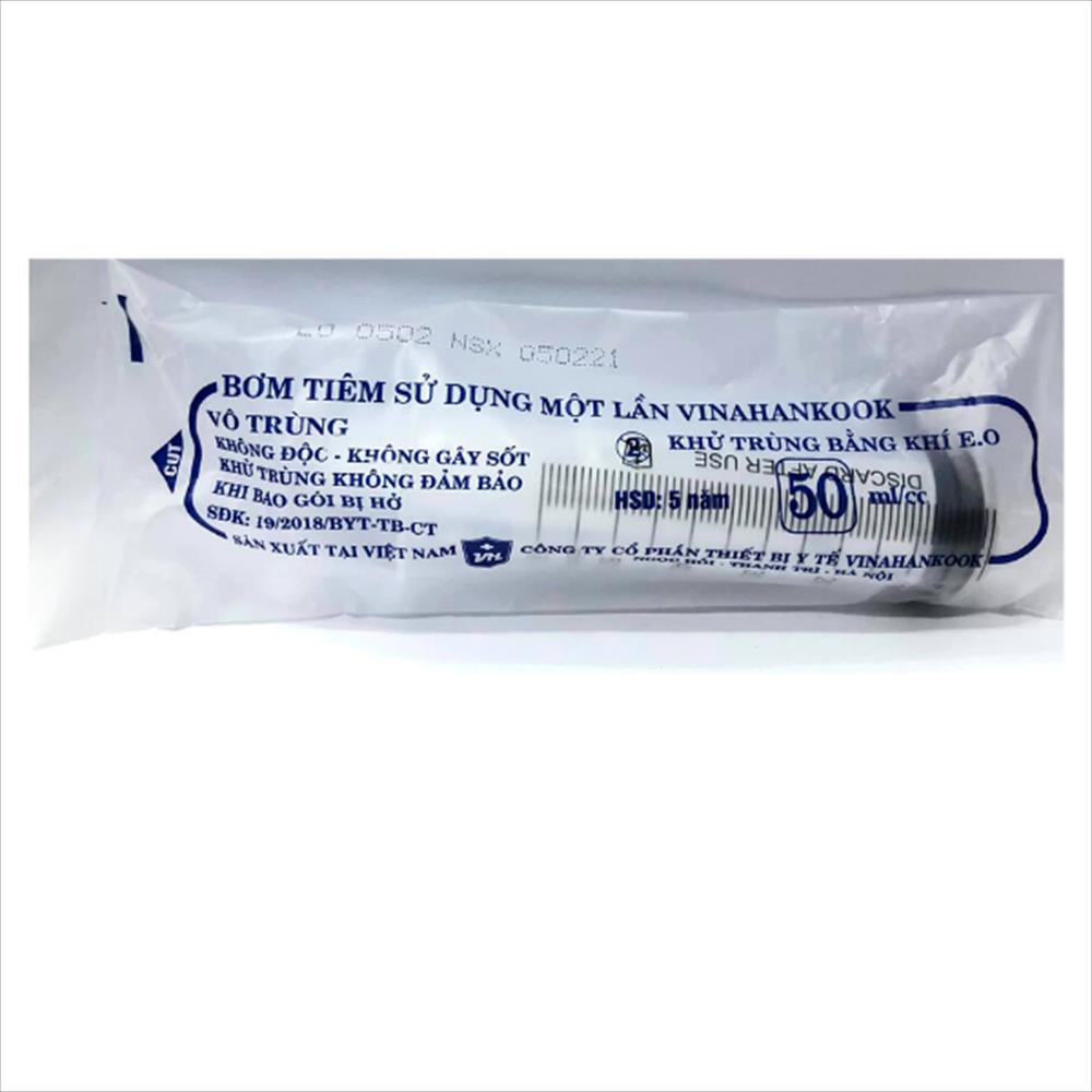 Bơm Tiêm 50cc Ăn ống(PC)