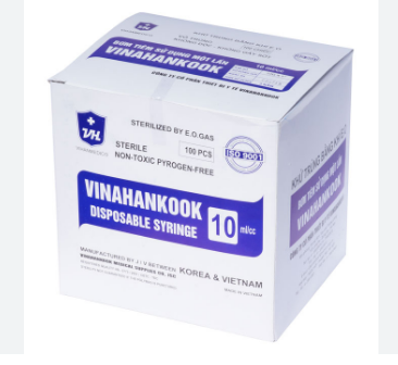 Bơm Tiêm 10cc h100ống(PC)