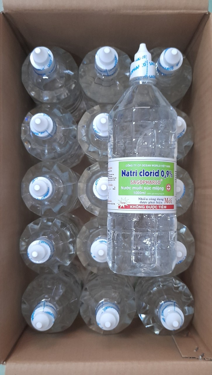 Nước muối c1000ml (thùng 15c)