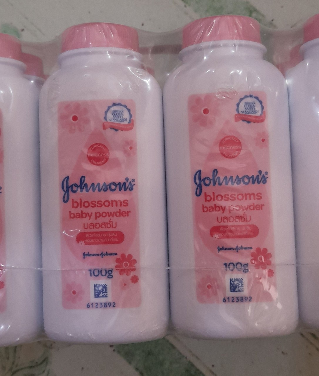 PHẤN HỒNG BABY POWDER  THÁI (c100gr)(BT)