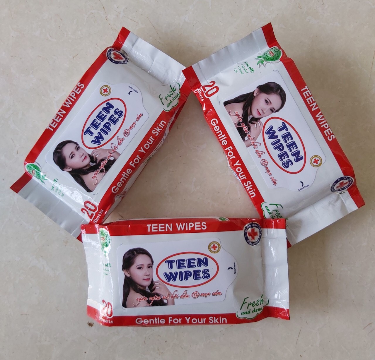 	Khăn ướt Teen Wipes (b20 Sheets) 